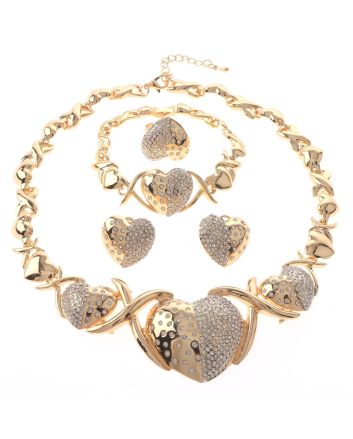 Gold Plated Necklace Set