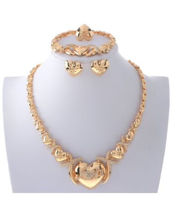 Gold Plated Necklace Set