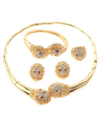 Gold Plated Necklace Set