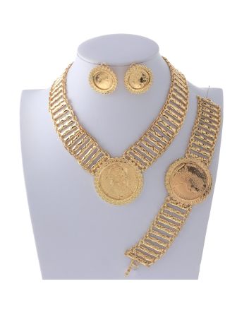 Gold Plated Necklace Set
