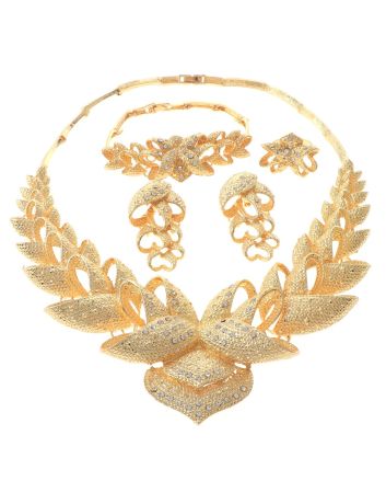 Gold Plated Necklace Set