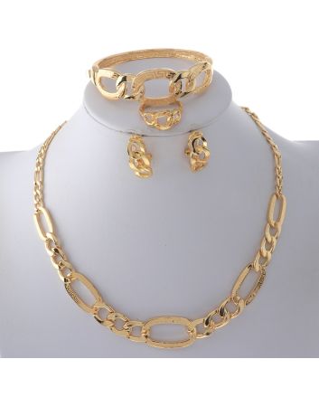 Gold Plated Necklace Set