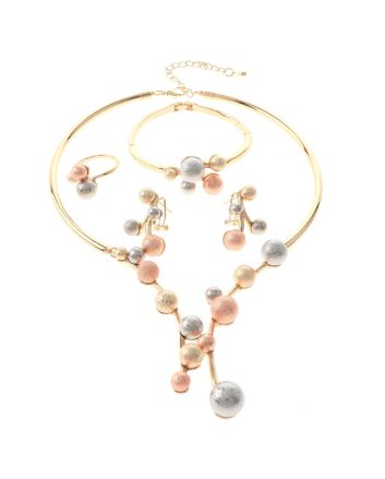 Gold Plated Necklace Set