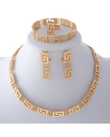 Gold Plated Necklace Set