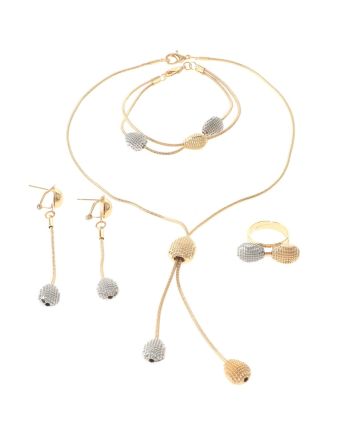 Gold Plated Necklace Set