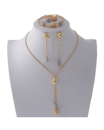 Gold Plated Necklace Set