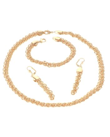 Gold Plated Necklace Set