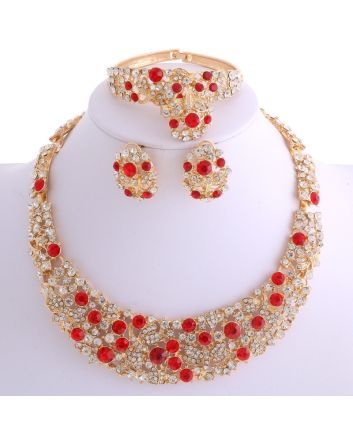Gold Plated Necklace Set