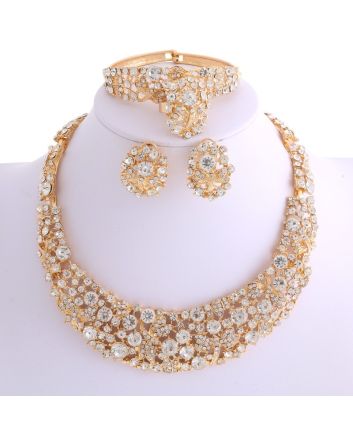 Gold Plated Necklace Set