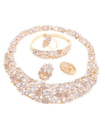 Gold Plated Necklace Set