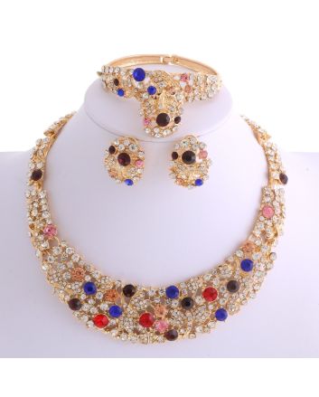Gold Plated Necklace Set