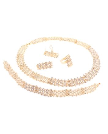 Gold Plated Necklace Set