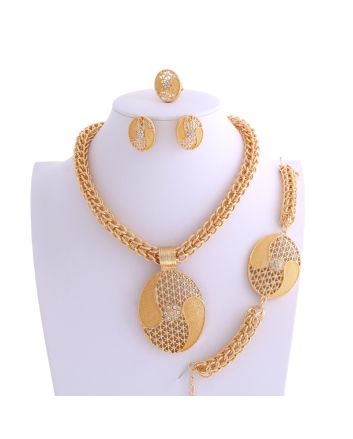 Gold Plated Necklace Set