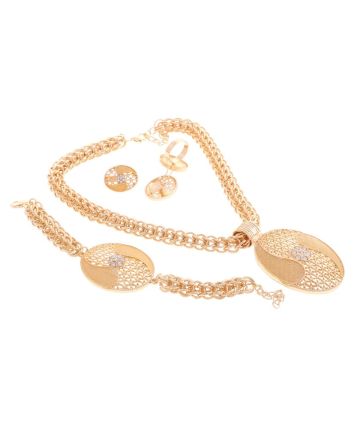 Gold Plated Necklace Set