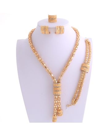 Gold Plated Necklace Set