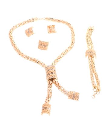 Gold Plated Necklace Set