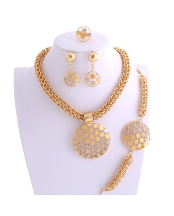 Gold Plated Necklace Set