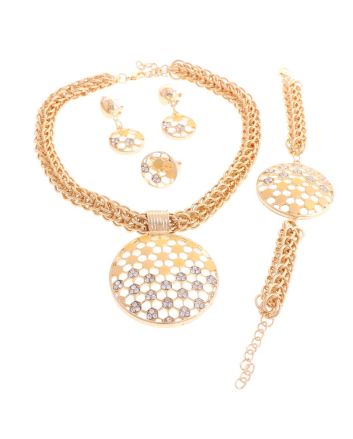 Gold Plated Necklace Set