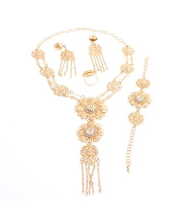 Gold Plated Necklace Set