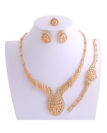 Gold Plated Necklace Set