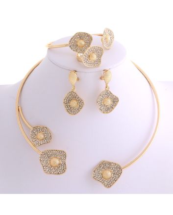 Gold Plated Necklace Set