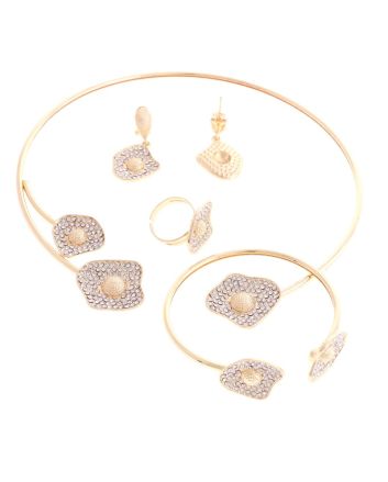 Gold Plated Necklace Set
