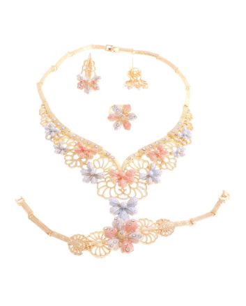 Gold Plated Necklace Set