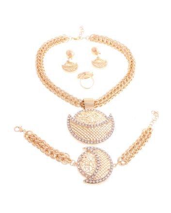 Gold Plated Necklace Set