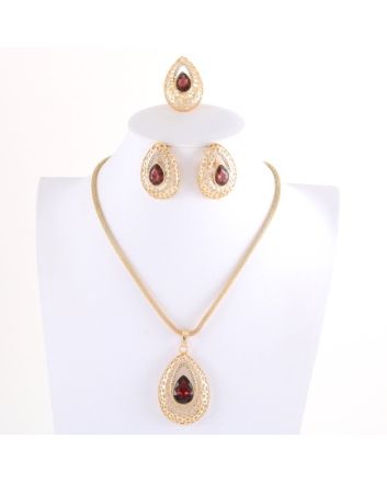 Gold Plated Necklace Set
