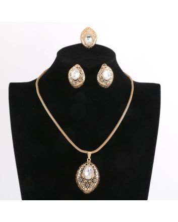 Gold Plated Necklace Set
