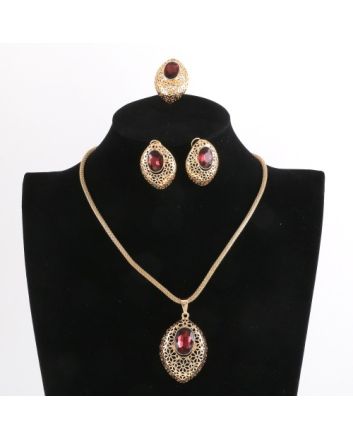 Gold Plated Necklace Set