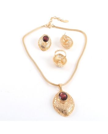 Gold Plated Necklace Set