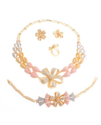 Gold Plated Necklace Set