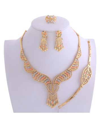 Gold Plated Necklace Set
