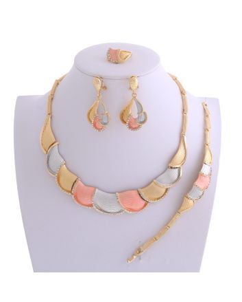 Gold Plated Necklace Set