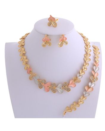 Gold Plated Necklace Set