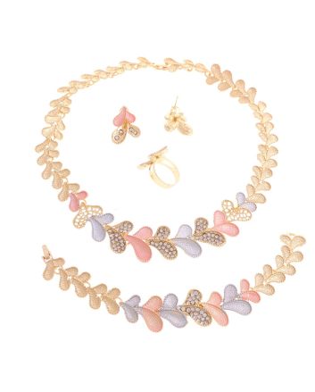 Gold Plated Necklace Set