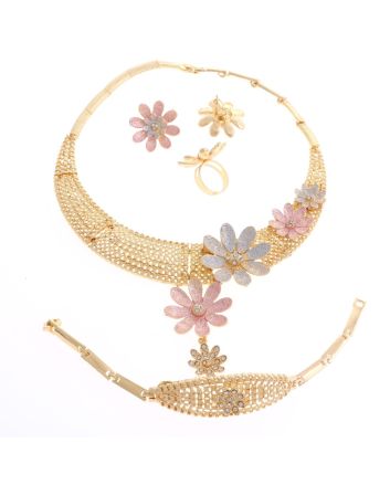 Gold Plated Necklace Set