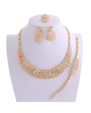 Gold Plated Necklace Set