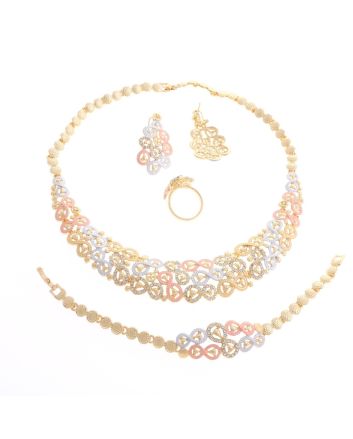 Gold Plated Necklace Set