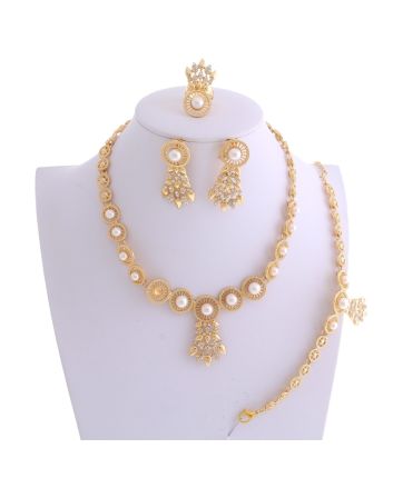 Gold Plated Necklace Set