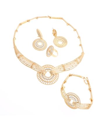Gold Plated Necklace Set