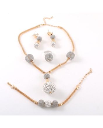 Gold Plated Necklace Set