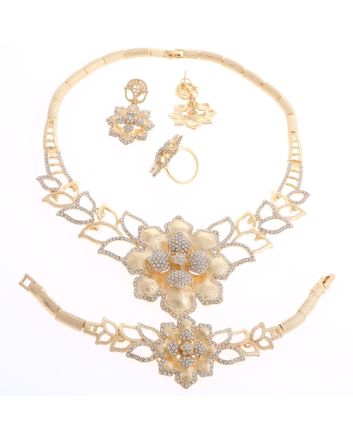 Gold Plated Necklace Set