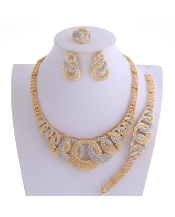 Gold Plated Necklace Set