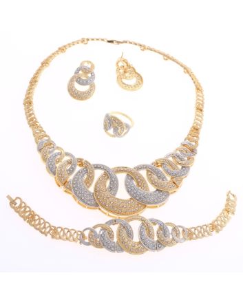 Gold Plated Necklace Set