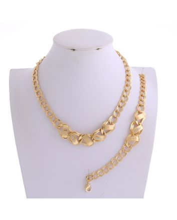 Gold Plated Necklace Set