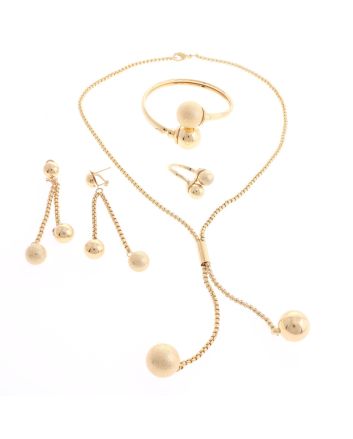 Gold Plated Necklace Set