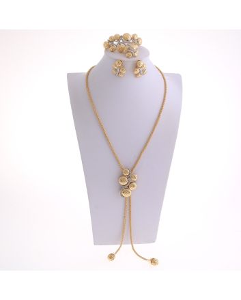 Gold Plated Necklace Set