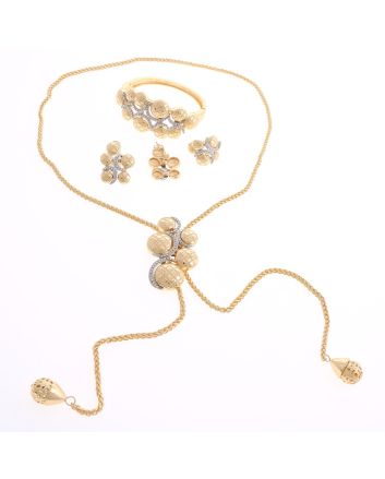Gold Plated Necklace Set